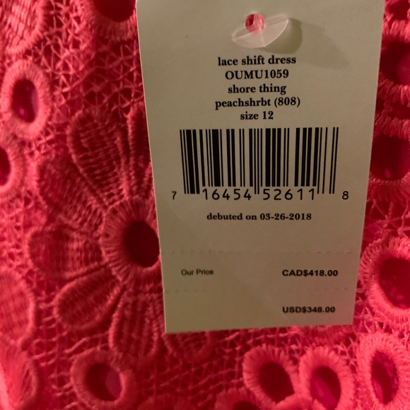***BRAND NEW***Kate Spade Lace Shift Dress - Picture 2 of 2